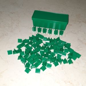 Castle Risk Vintage Game Replacement Pieces GREEN